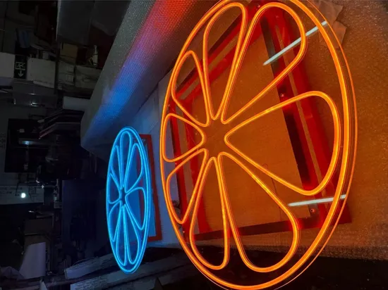 Flower Design LED Neon Flex Sign LED Sign Full Color
