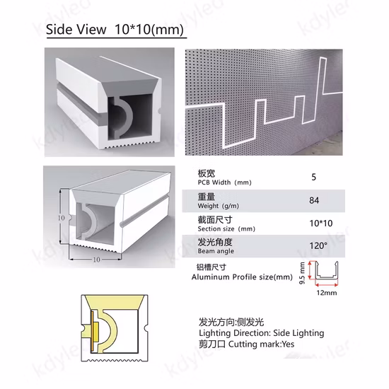 Custom Flexible LED Strip Flex Neon Tube Lights